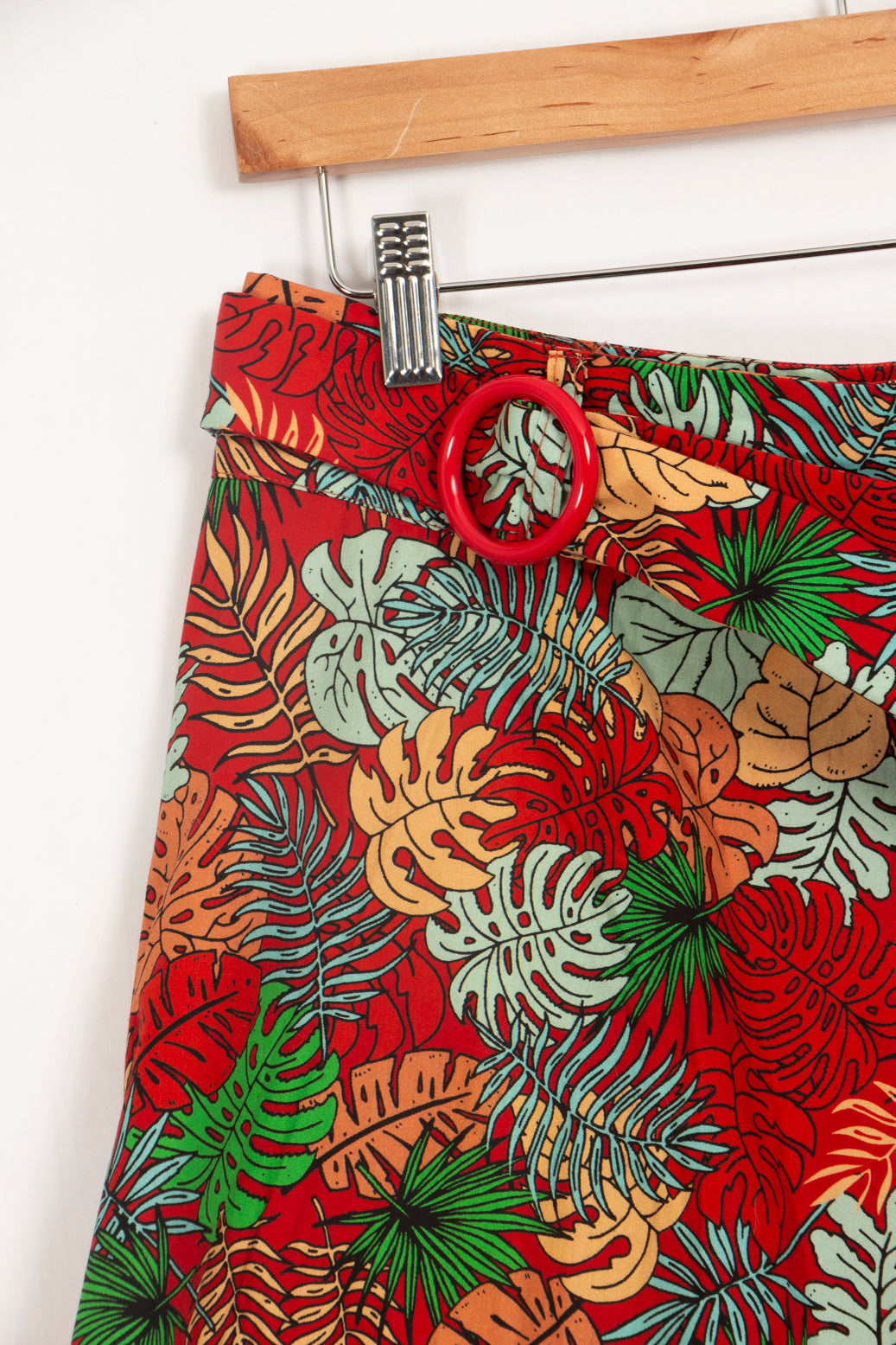 Tropical pattern skirt - 40