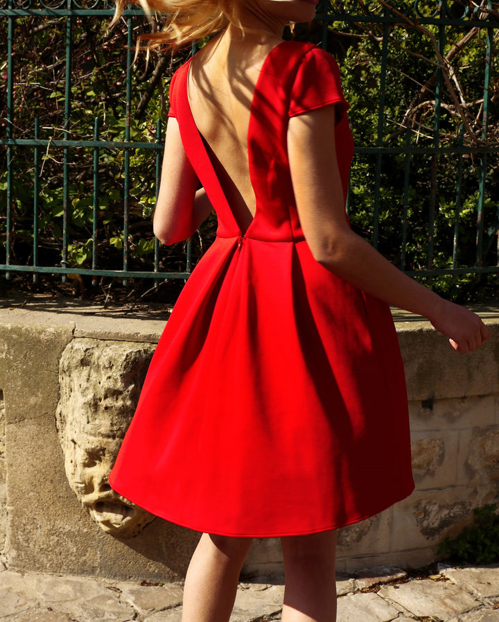 Red Alana dress - 44