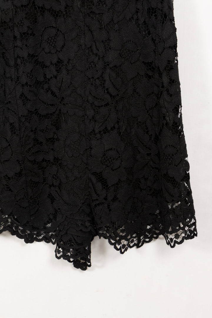 Black midi dress - T1