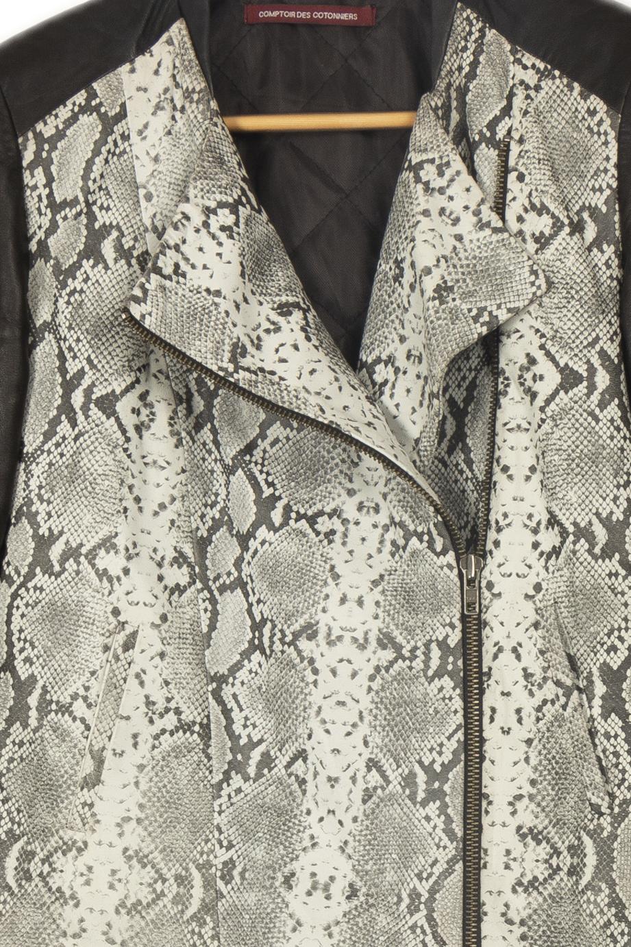 Snakeskin Pattern Jacket