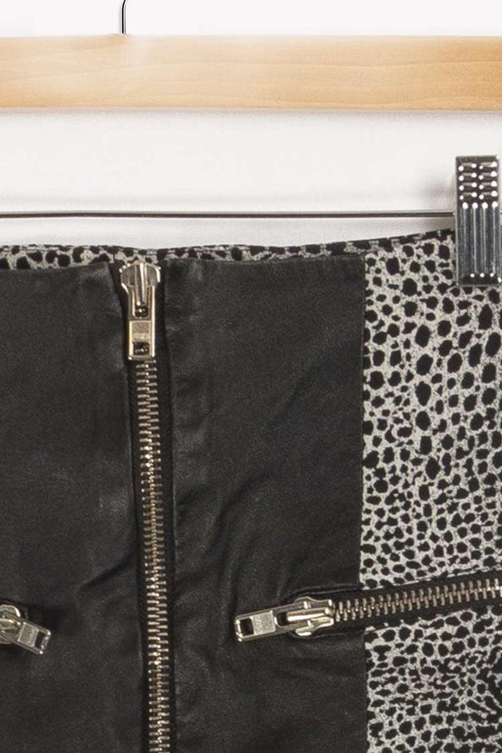 Leopard print skirt - XS/34