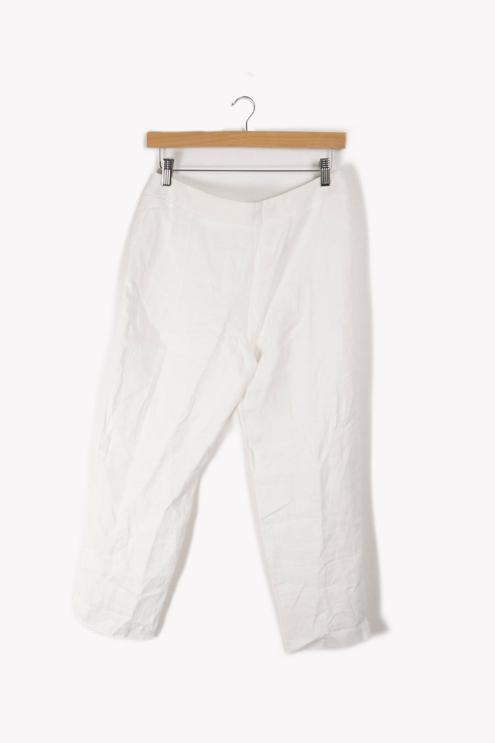 White woven pants - L/40