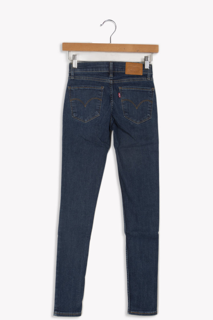 Superdünne blaue Jeans – Größe T0