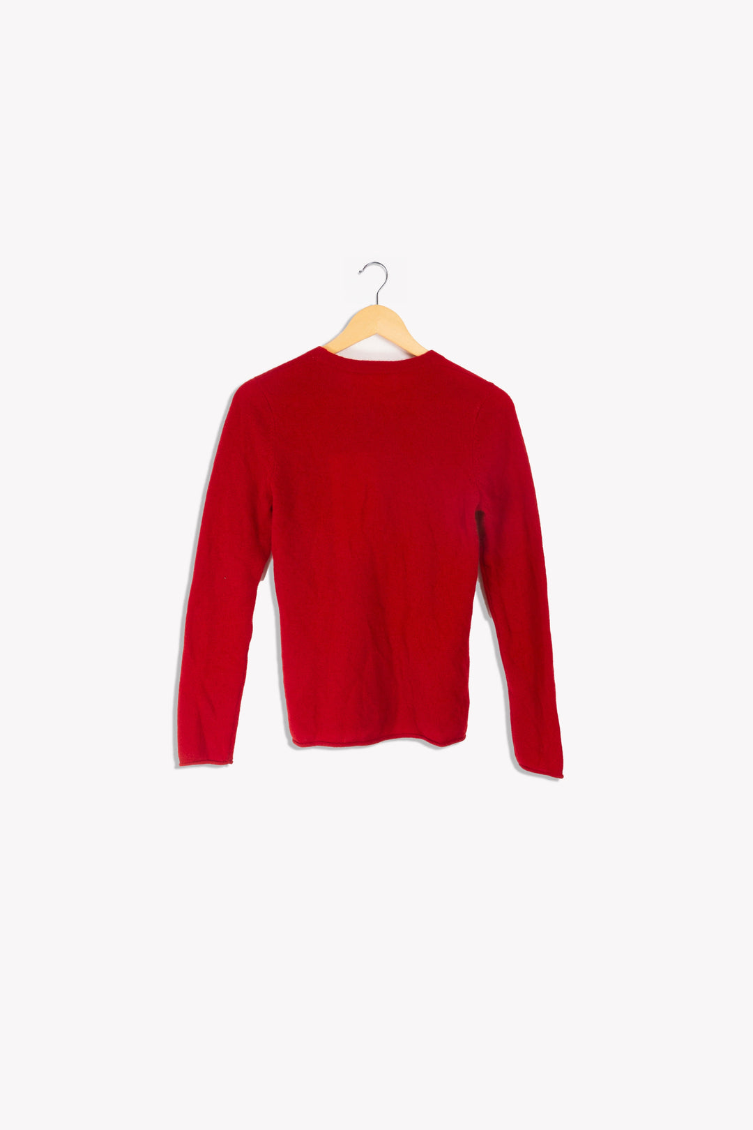 Roter Pullover - S
