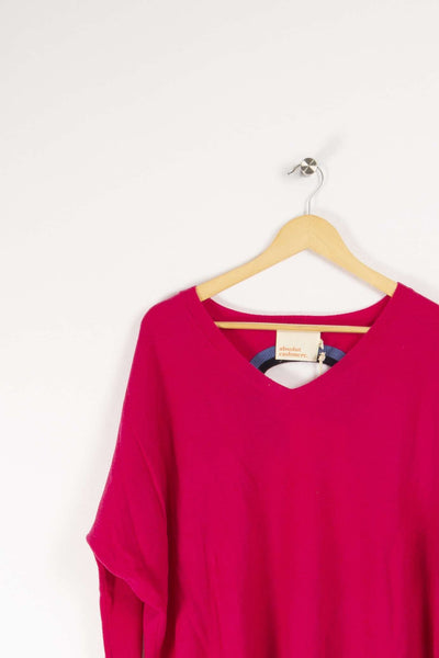 Poncho magenta - S