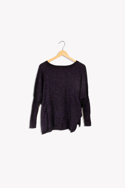 Poncho violet - S