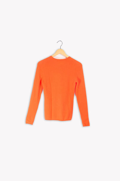 Pull corail fluo - S
