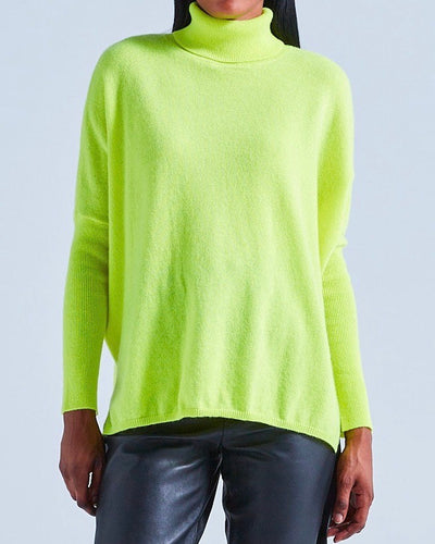 Poncho jaune fluo - S