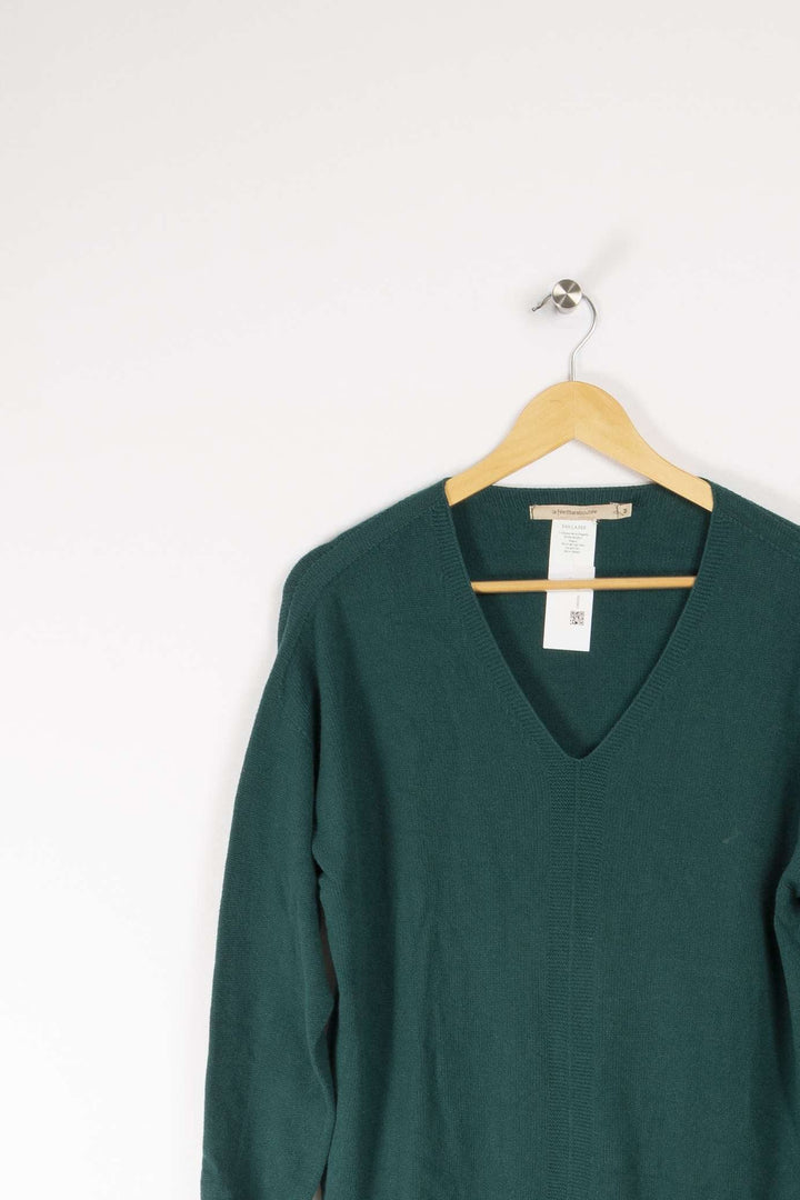 Green sweater dress - M