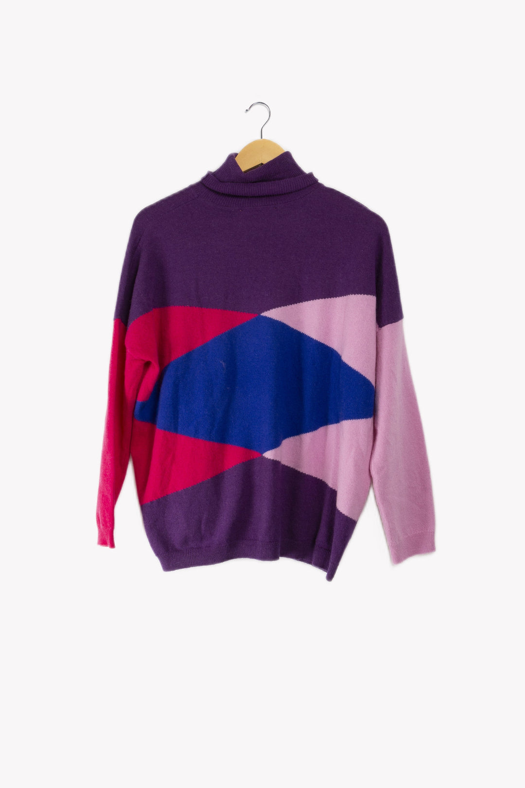 Multicolor Cashmere Sweater - 36