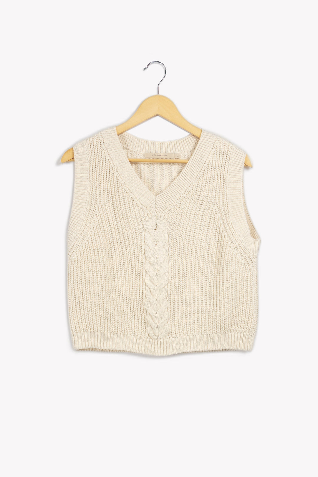 Sleeveless sweater - S/36