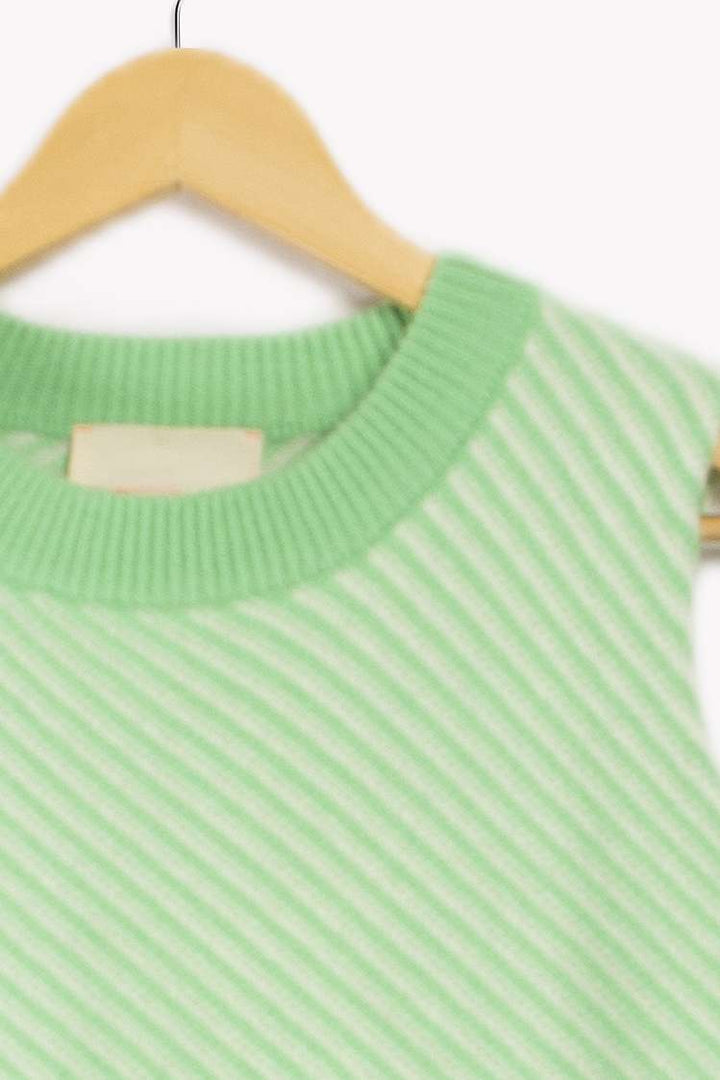 Green Cashmere Sweater - 36