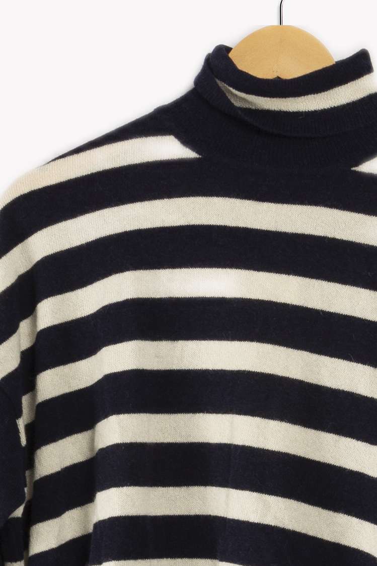 Blue Cashmere Sweater - 36