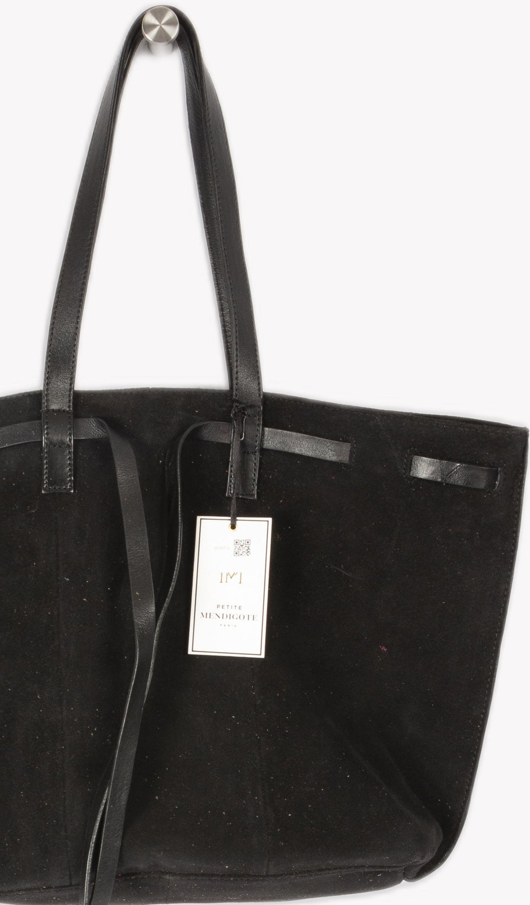 Black Patterned Handbag - TU