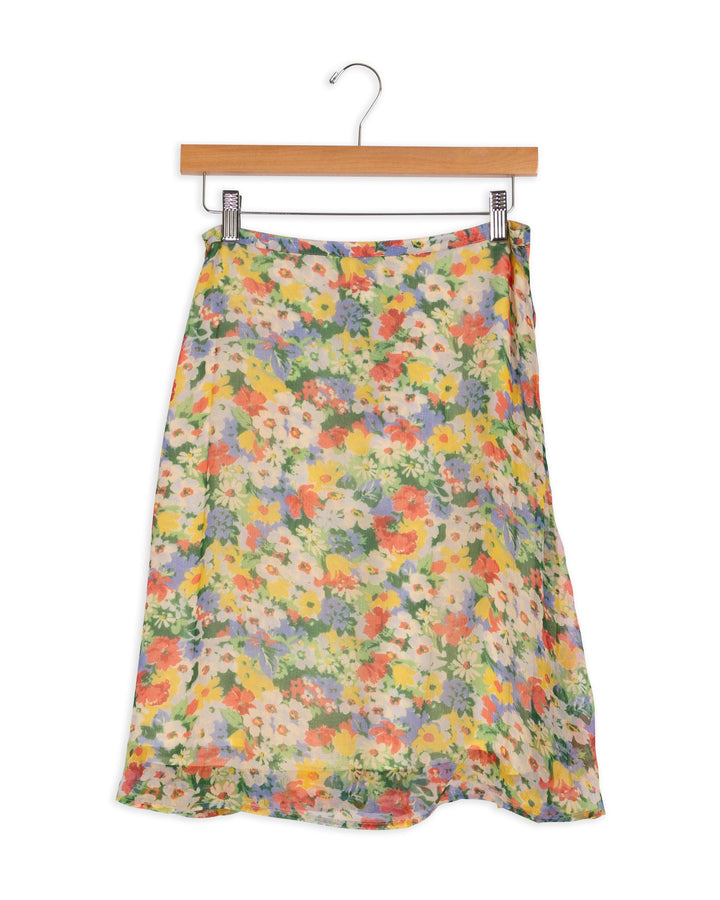 Floral skirt - Petite Mendigote - S