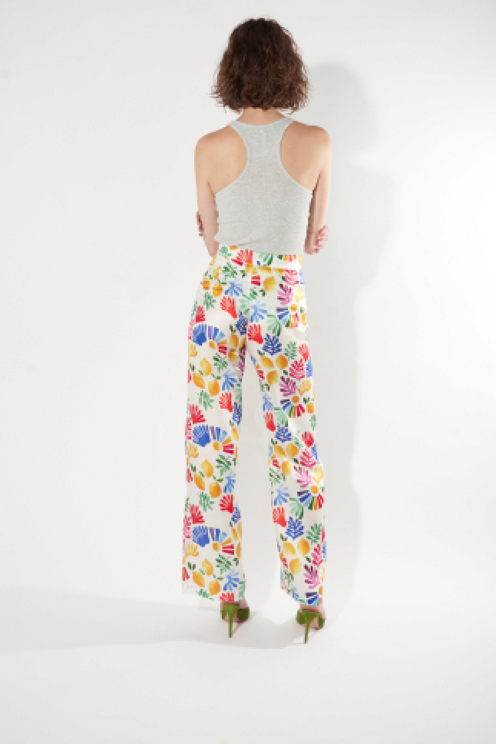 Pantalon Flowers - 36